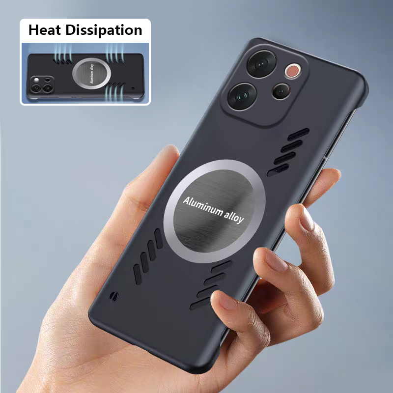 Phone Accessories Vivo - VIVO V70 için Biruiqu Çerçevesiz Kılıf