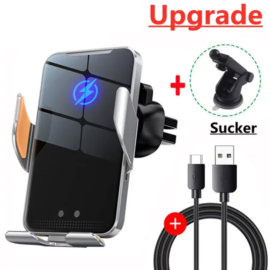 Phone Cooling Fan - Araba kablosuz şarj cihazı manyetik otomatik