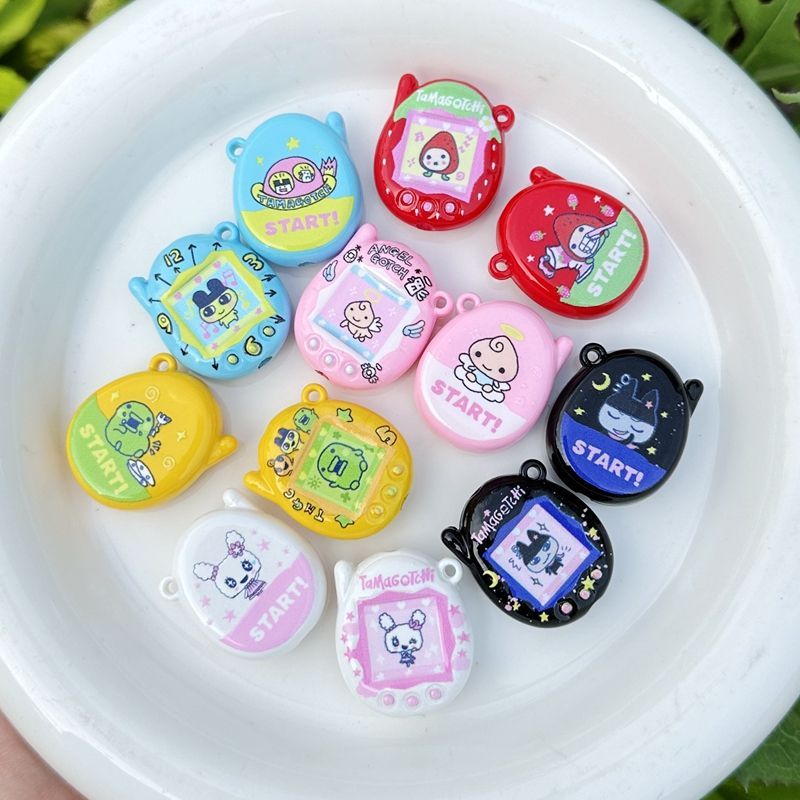 Phone Accessories Doll - 1/3/6 adet Tamagotchi Boncuk Aksesuarları Akrilik