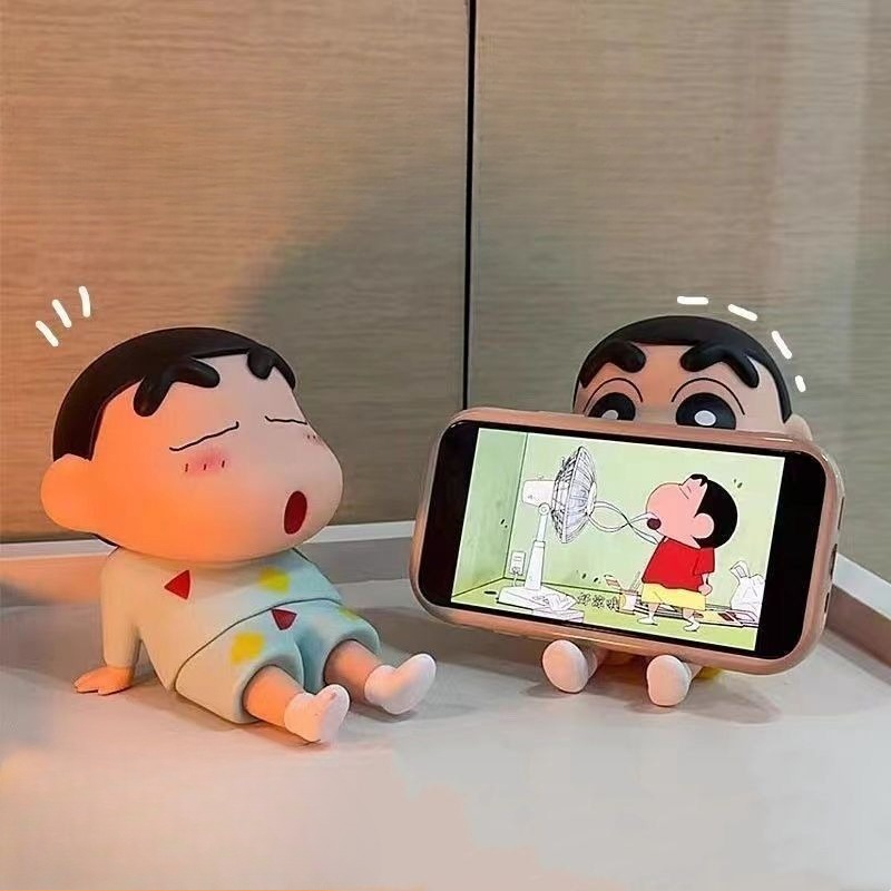 Phone Accessories Toys - Crayon Shin-chan Japon animesi telefon tutucusu,