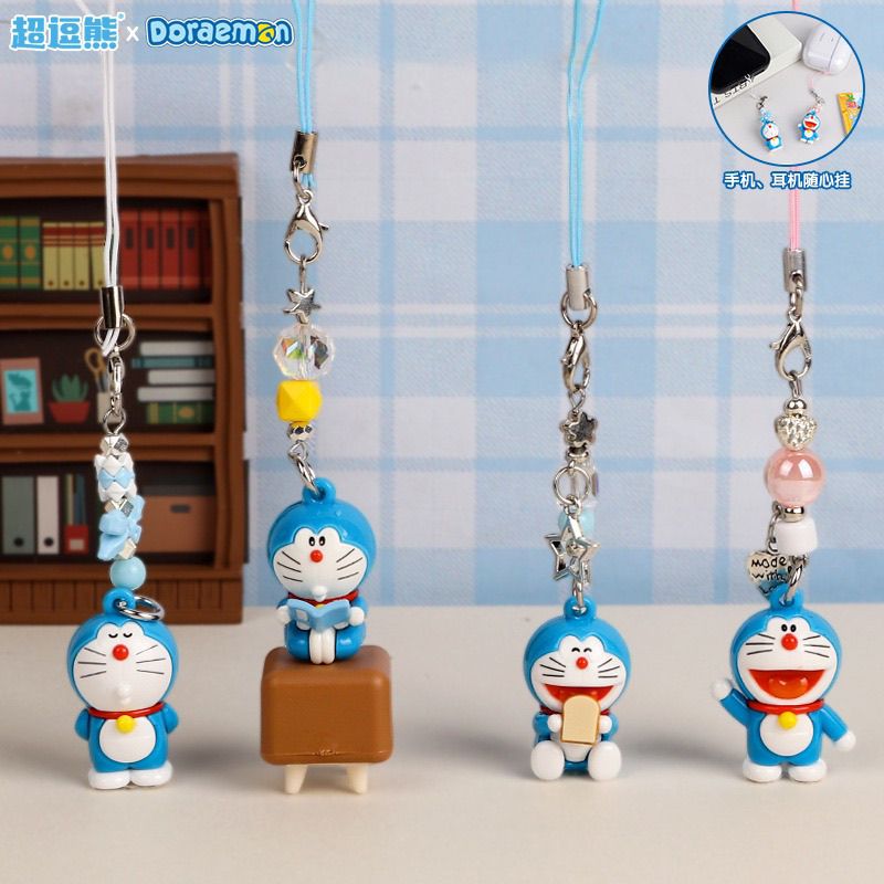 Phone Accessories Doll - Doraemon Bebek Anahtarlık Yaratıcı Kedi Kolye