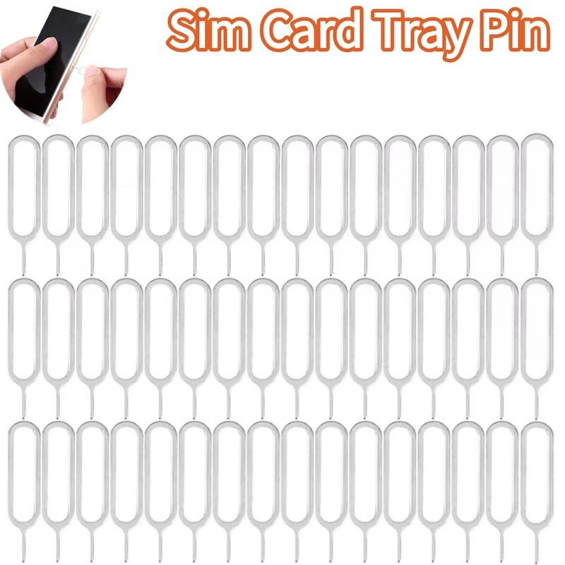Sim Card Tool - 100 adet Anti-kayıp Sim Kart Anahtar