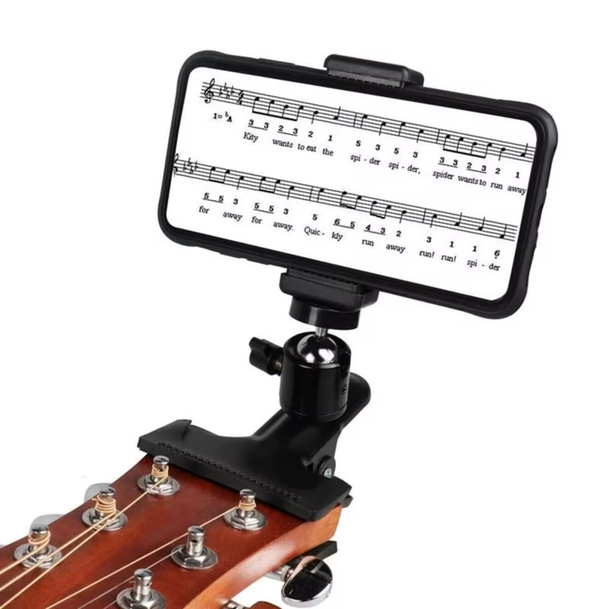 Phone Accessories For Photography - Miwayer Gitar Kafa Klipsi Cep Telefonu