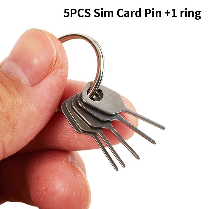 Sim Card Tool - 5 Adet SIM Kart Çıkarma İğnesi