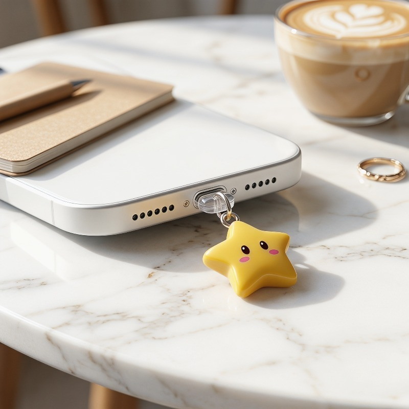 Sevimli 3D Sarı Yıldız Telefon - Yellow Phone Accessories incelemesi ve fiyatı