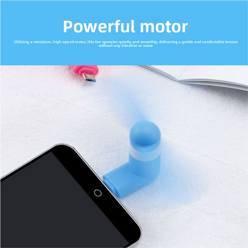 Tip C Mini Telefon Fanı, Taşın - Phone Cooling Fan incelemesi ve fiyatı