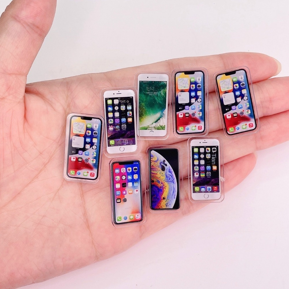 1:12 minyatür öğeleri bebek ev - Phone Accessories Doll incelemesi ve fiyatı