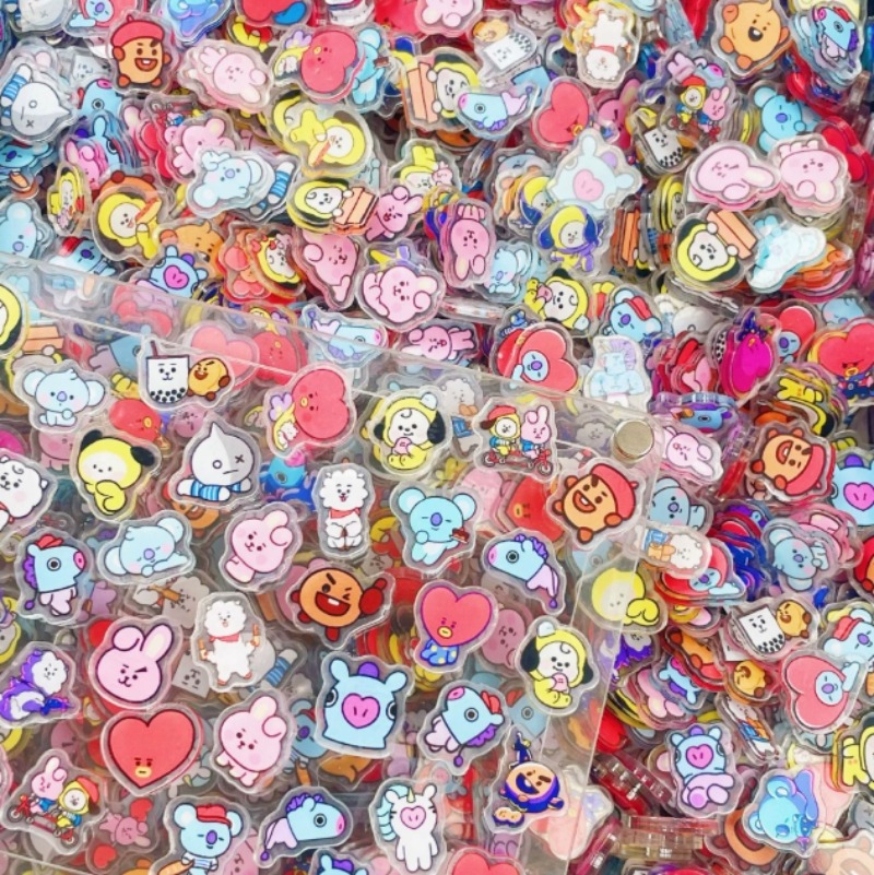 100 Mini BT21 Akrilik Plaka DI - Phone Accessories Toys incelemesi ve fiyatı