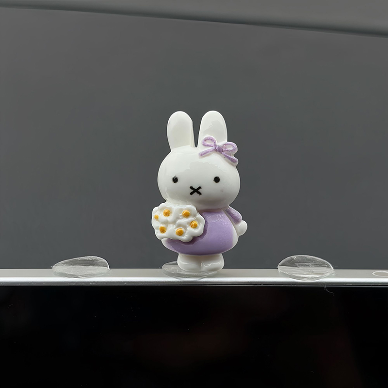 Kawaii Miffy Mini Figür Araba  - Phone Accessories Doll incelemesi ve fiyatı