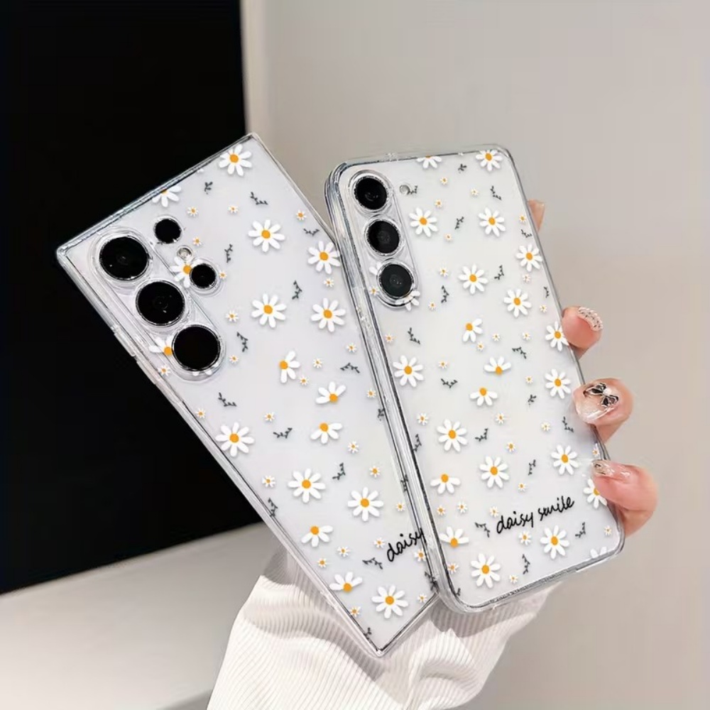 Sarı Beyaz Papatya Çiçekli Tel - Yellow Phone Accessories incelemesi ve fiyatı