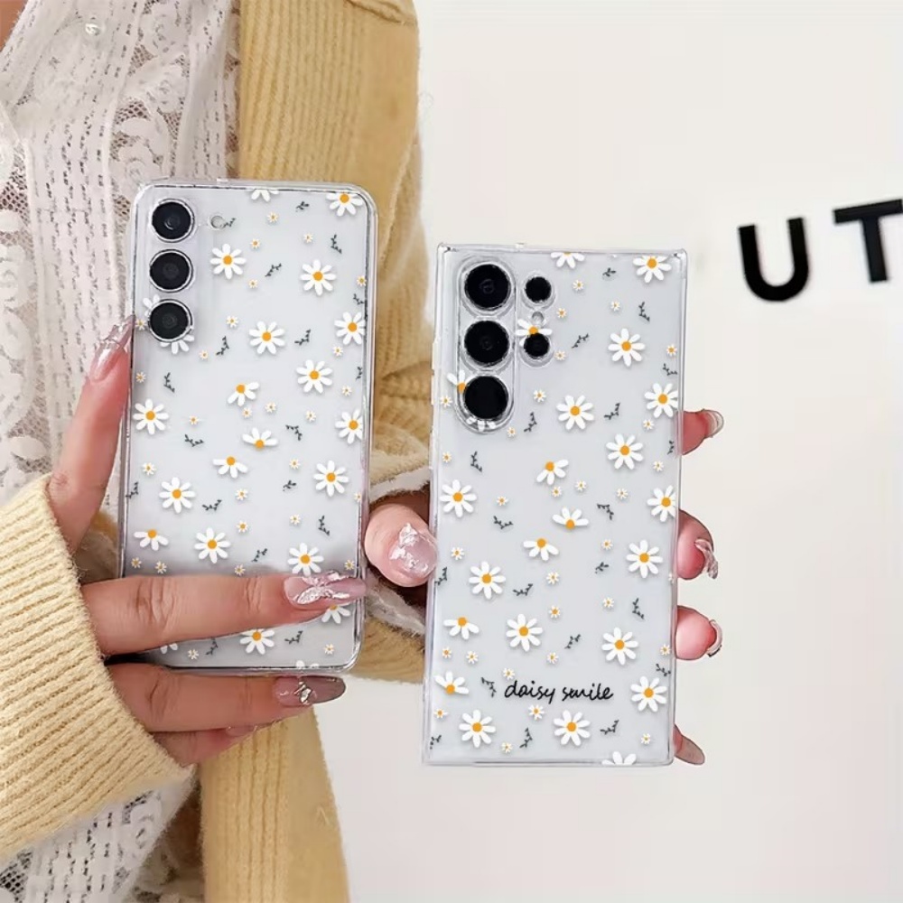 Sarı Beyaz Papatya Çiçekli Tel - Yellow Phone Accessories incelemesi ve fiyatı
