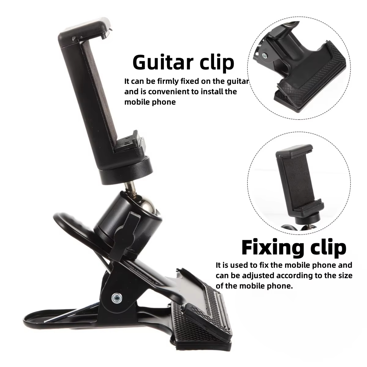 Miwayer Gitar Kafa Klipsi Cep  - Phone Accessories For Photography incelemesi ve fiyatı