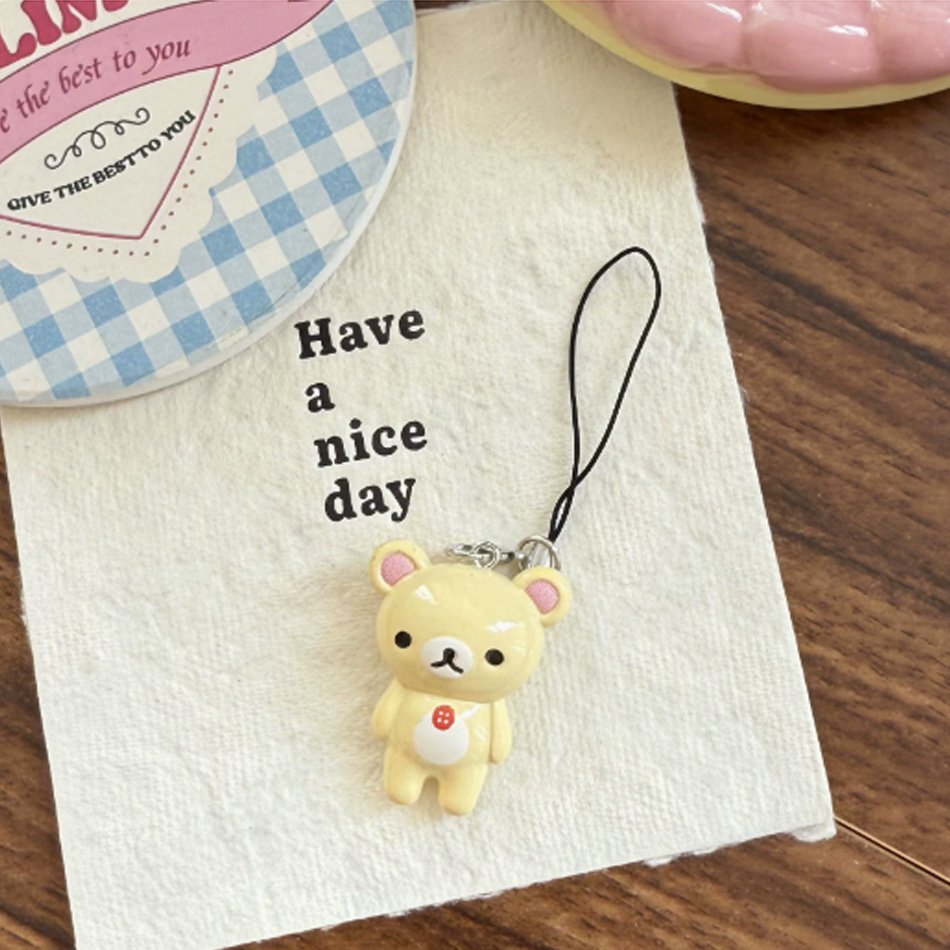 2 adet/takım Kawaii Rilakkuma  - Phone Accessories Doll incelemesi ve fiyatı